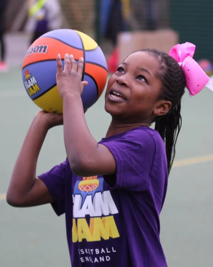 Get school-aged children active and engaged with basketball through renewed and improved Slam Jam
