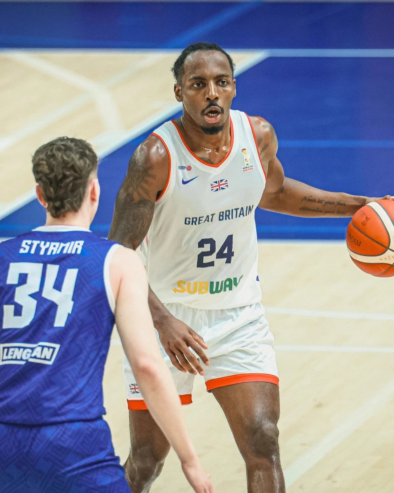 Great Britain Men's roster confirmed for Italy double-header