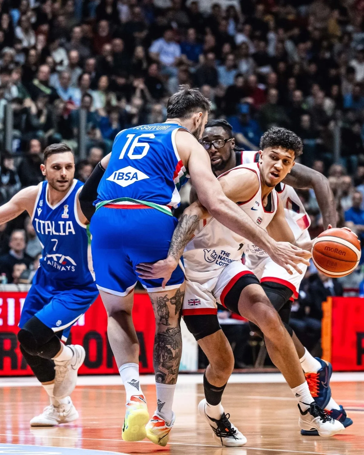 Italy 84-75 Great Britain: Improved showing falls short in Livorno