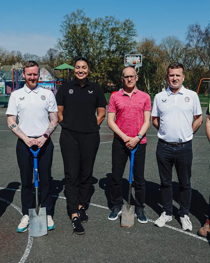 Manchester basketball courts get fresh investment 
