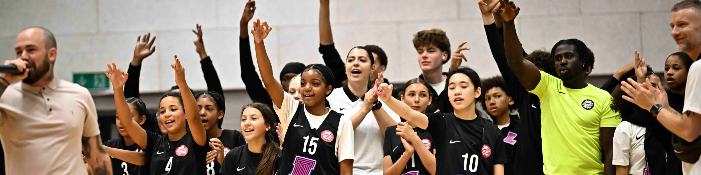 Basketball England Banner