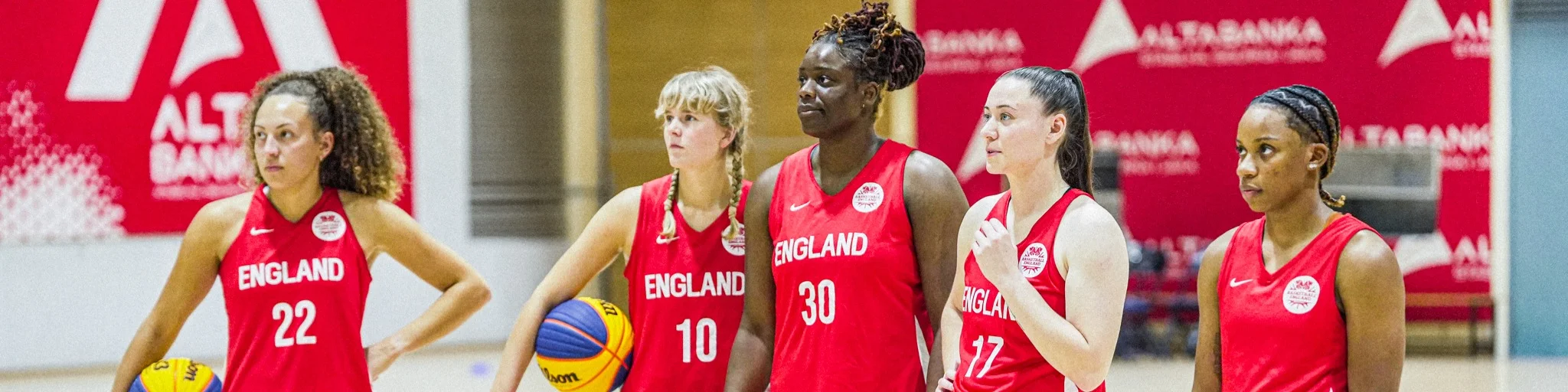 Basketball England Banner