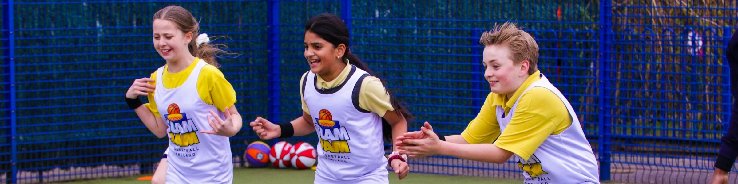 Basketball England Banner