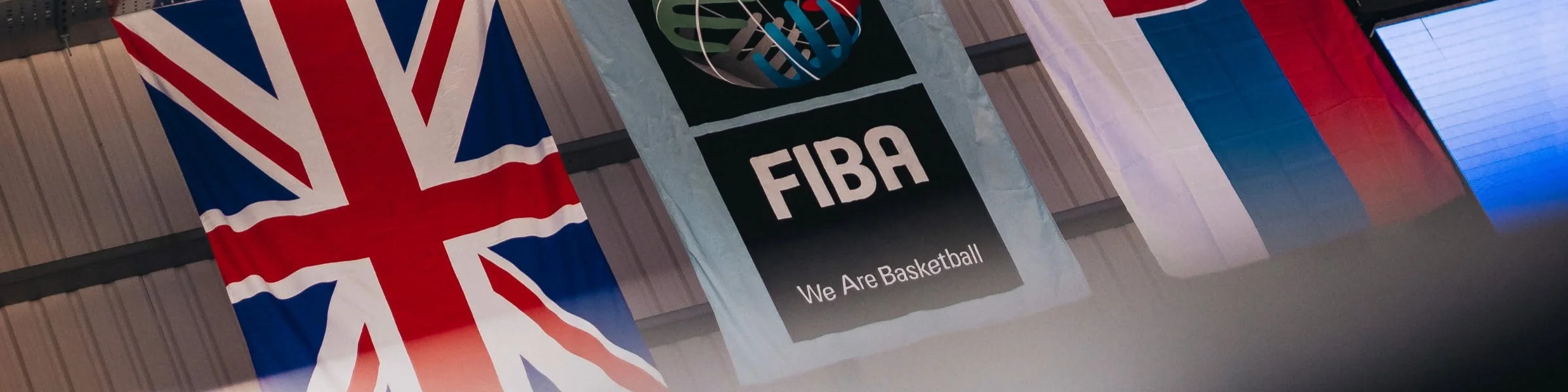 Basketball England Banner
