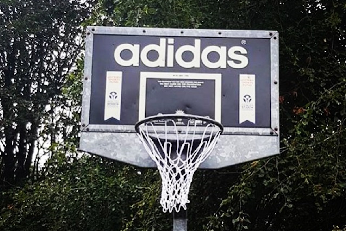 Adidas basketball hoop on sale